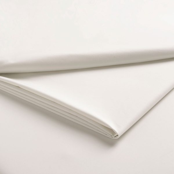 King Size Pillowcases (pair) 400 TC Cotton Sateen White