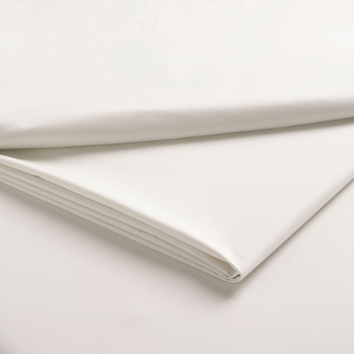 Christy '400 Thread Count Cotton Sateen' Fitted Sheet Ivory (Extra Deep)